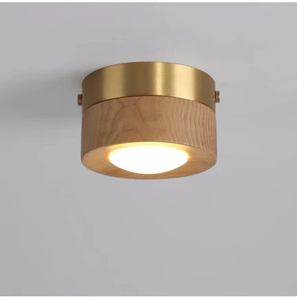 Plafonnier "Nagi" – LED Bois Scandinave | Épure Nordique & Zen Japonisant