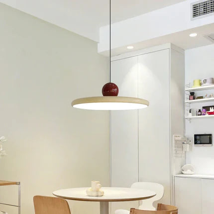 Suspension "Enso Kō" – Lampe Acrylique Blanche Design Japonais