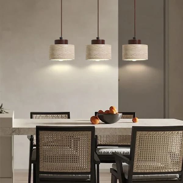 Suspension “Sora” – LED & Bois Naturel | Élégance Scandinave & Lumière Apaisante