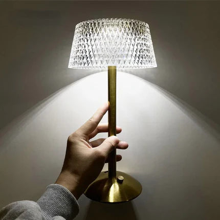 Lampe Cristal "Akari Hōseki" – Lampe de Table style japonais