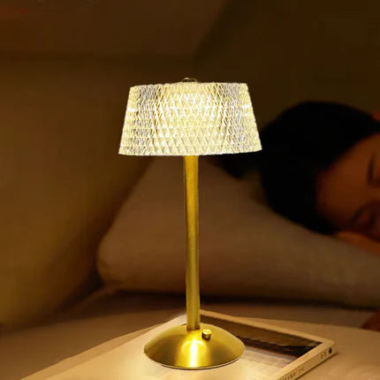 Lampe Cristal "Akari Hōseki" – Lampe de Table style japonais