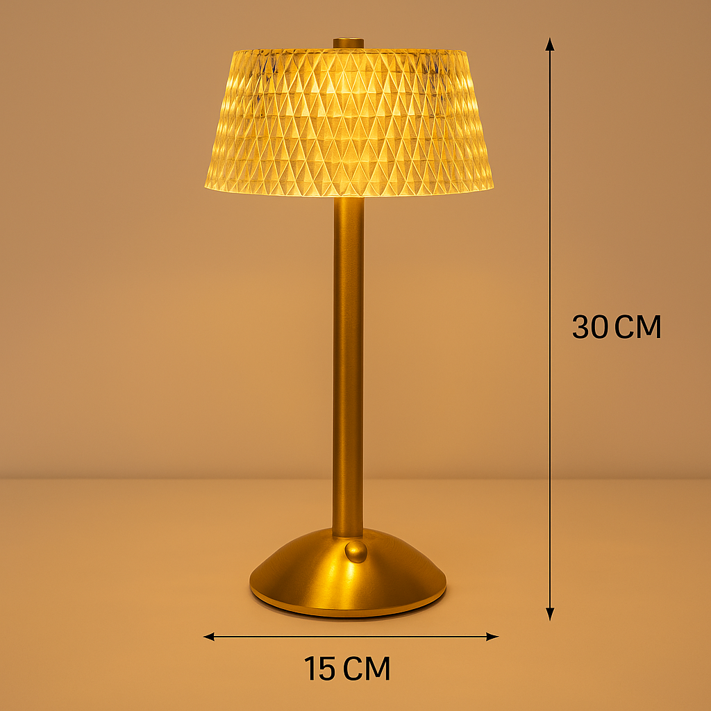Lampe Cristal "Akari Hōseki" – Lampe de Table style japonais