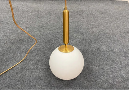 Suspension LED "Yuki Tama" – Luminaire Moderne en Verre Style Japonais