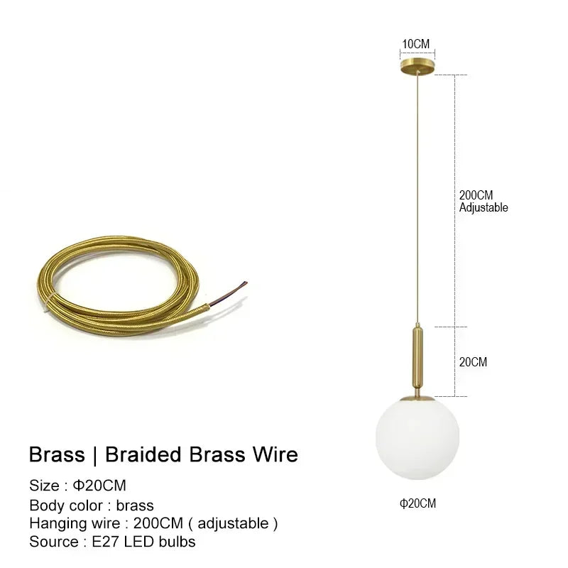 Suspension LED "Yuki Tama" – Luminaire Moderne en Verre Style Japonais