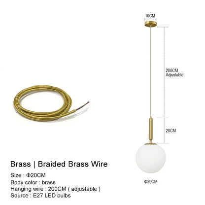 Suspension LED "Yuki Tama" – Luminaire Moderne en Verre Style Japonais