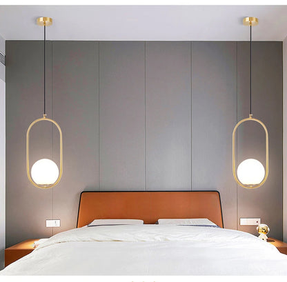 Suspension “Sento Kurohana” – Verre & Métal – Design Art Déco Moderne