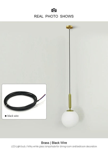 Suspension LED "Yuki Tama" – Luminaire Moderne en Verre Style Japonais