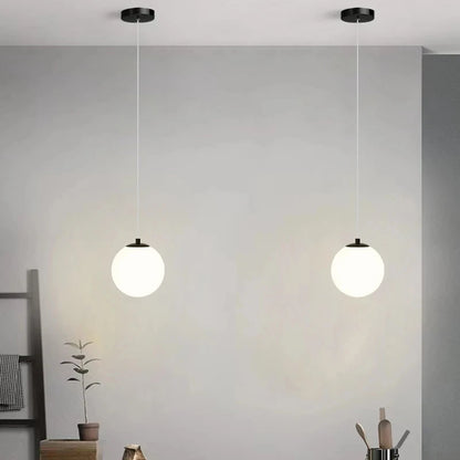 Suspension LED "Kōri Tama" – Luminaire Design Japonais