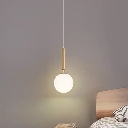 Suspension LED "Yuki Tama" – Luminaire Moderne en Verre Style Japonais