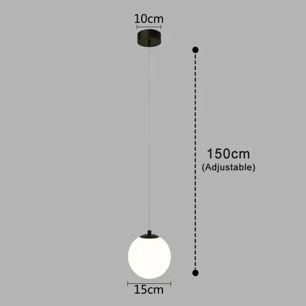 Suspension LED "Kōri Tama" – Luminaire Design Japonais