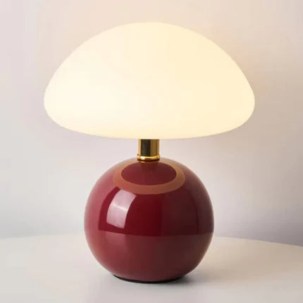 Lampe de table "Tsubaki" – Élégance en céramique japandi