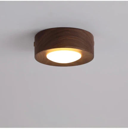 Plafonnier "Nagi" – LED Bois Scandinave | Épure Nordique & Zen Japonisant