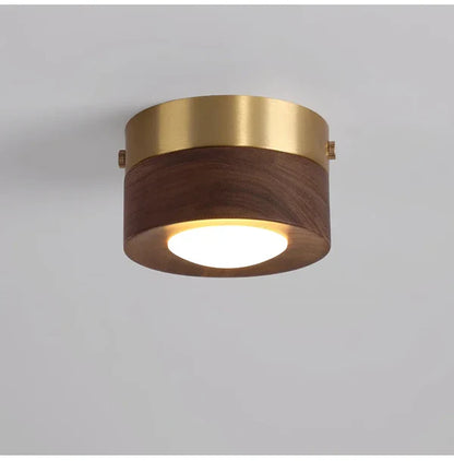 Plafonnier "Nagi" – LED Bois Scandinave | Épure Nordique & Zen Japonisant
