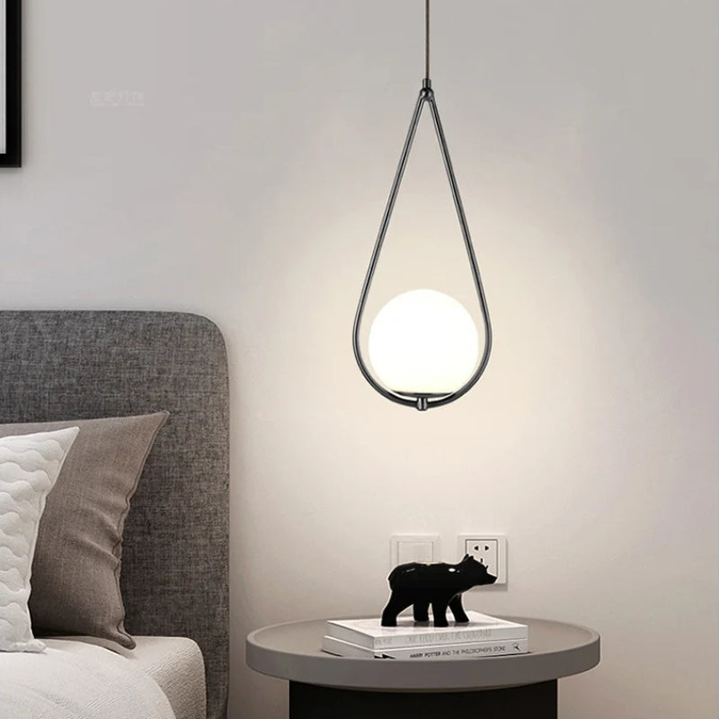 Suspension “Sento Kōbai”– Verre & Métal – Design Art Déco Moderne