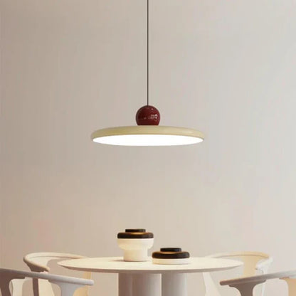 Suspension "Enso Kō" – Lampe Acrylique Blanche Design Japonais