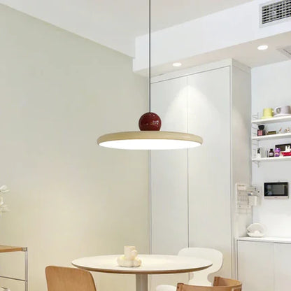 Suspension "Enso Kō" – Lampe Acrylique Blanche Design Japonais