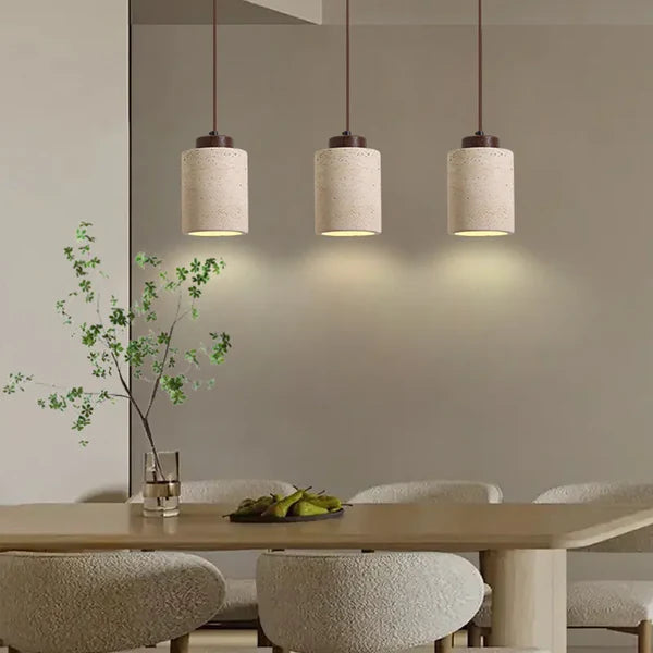 Suspension “Sora” – LED & Bois Naturel | Élégance Scandinave & Lumière Apaisante
