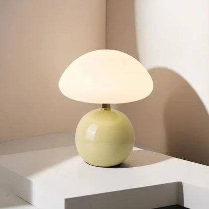 Lampe de table "Tsubaki" – Élégance en céramique japandi